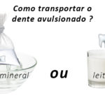 Dente quebrado transporte avulsionado